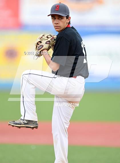 Thumbnail 2 in HVMSBL High School Futures (Team Black vs Team Blue) photogallery.