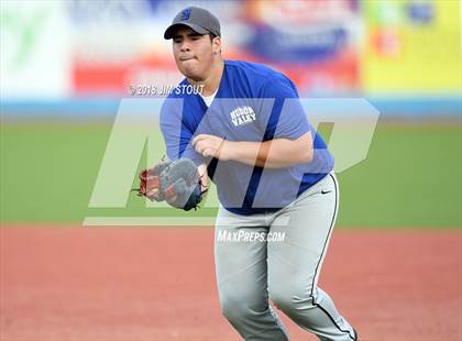 Thumbnail 3 in HVMSBL High School Futures (Team Black vs Team Blue) photogallery.