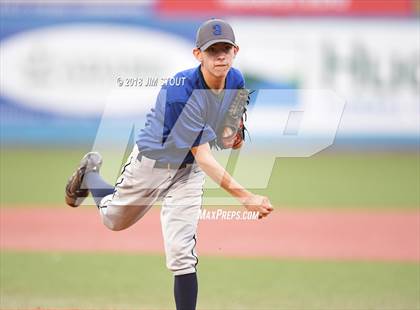 Thumbnail 1 in HVMSBL High School Futures (Team Black vs Team Blue) photogallery.