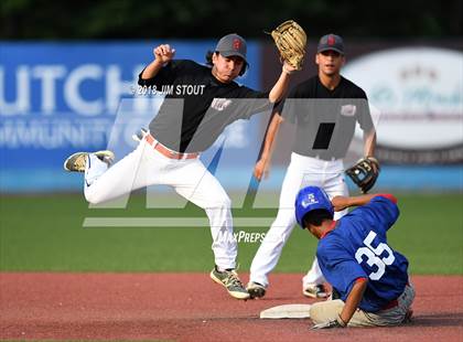 Thumbnail 2 in HVMSBL High School Futures (Team Black vs Team Blue) photogallery.