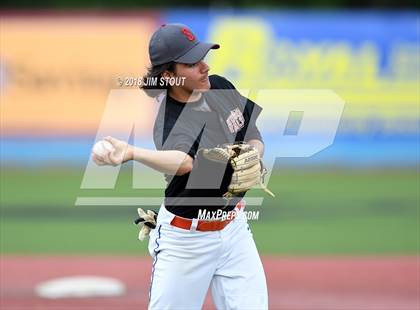 Thumbnail 2 in HVMSBL High School Futures (Team Black vs Team Blue) photogallery.