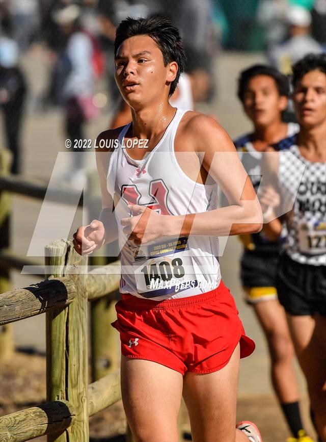 Photo 48 in the CIF SS Boys Cross Country Prelims Photo Gallery (187