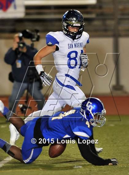 Thumbnail 3 in San Marino @ Charter Oak (CIF SS Central Division Final) photogallery.
