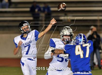 Thumbnail 1 in San Marino @ Charter Oak (CIF SS Central Division Final) photogallery.