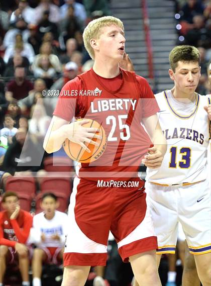 Thumbnail 1 in Durango vs Liberty (NIAA 5A State Finals) photogallery.