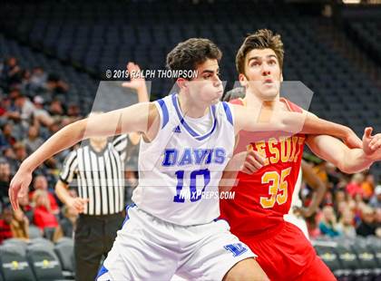 Thumbnail 2 in Jesuit vs. Davis (@Golden 1 Arena) photogallery.