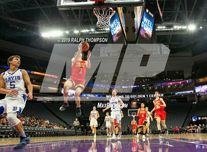 Thumbnail 2 in Jesuit vs. Davis (@Golden 1 Arena) photogallery.
