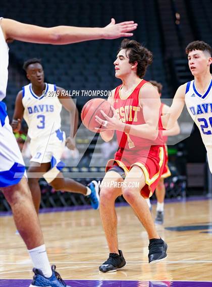 Thumbnail 2 in Jesuit vs. Davis (@Golden 1 Arena) photogallery.