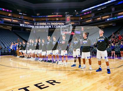 Thumbnail 1 in Jesuit vs. Davis (@Golden 1 Arena) photogallery.