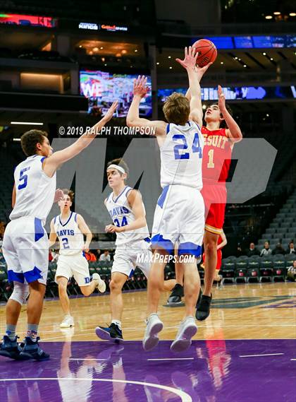 Thumbnail 3 in Jesuit vs. Davis (@Golden 1 Arena) photogallery.
