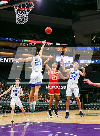 Thumbnail 1 in Jesuit vs. Davis (@Golden 1 Arena) photogallery.