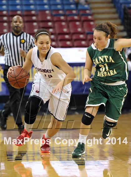 Thumbnail 3 in Santa Barbara vs. Modesto Christian (CIF State D3 Final) photogallery.