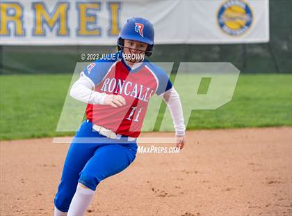 Thumbnail 2 in Roncalli vs Tecumseh (Carmel Invite) photogallery.