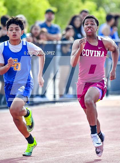 Thumbnail 3 in Charter Oak West Covina San Dimas Covina Northview Diamond Ranch (District Finals) photogallery.