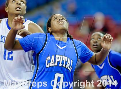 Thumbnail 2 in Brookside Christian vs Capital Christian (CIF SJS D5 Final) photogallery.