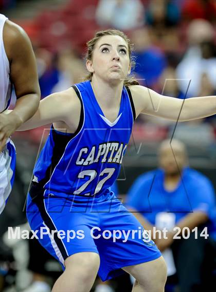Thumbnail 3 in Brookside Christian vs Capital Christian (CIF SJS D5 Final) photogallery.