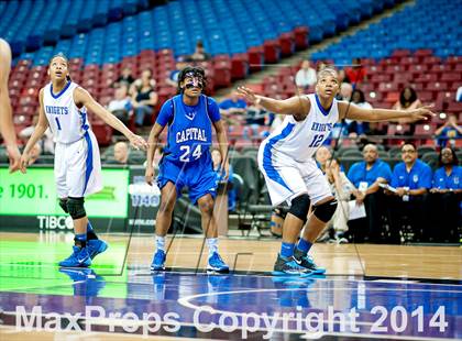 Thumbnail 2 in Brookside Christian vs Capital Christian (CIF SJS D5 Final) photogallery.