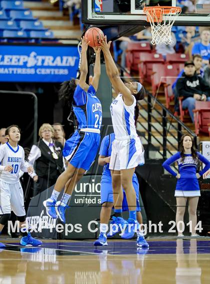 Thumbnail 3 in Brookside Christian vs Capital Christian (CIF SJS D5 Final) photogallery.