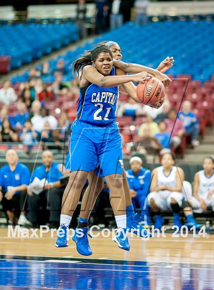 Thumbnail 2 in Brookside Christian vs Capital Christian (CIF SJS D5 Final) photogallery.