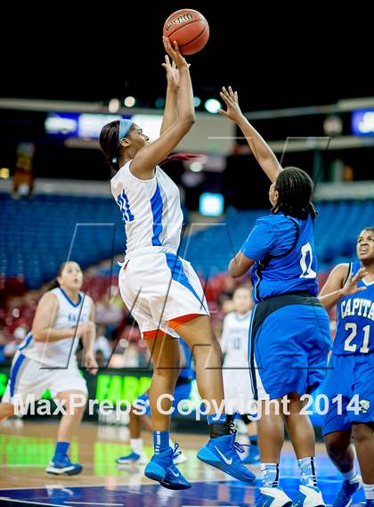 Thumbnail 2 in Brookside Christian vs Capital Christian (CIF SJS D5 Final) photogallery.