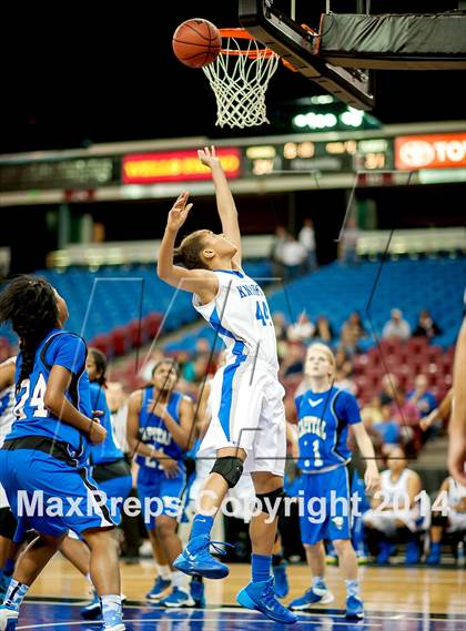 Thumbnail 2 in Brookside Christian vs Capital Christian (CIF SJS D5 Final) photogallery.