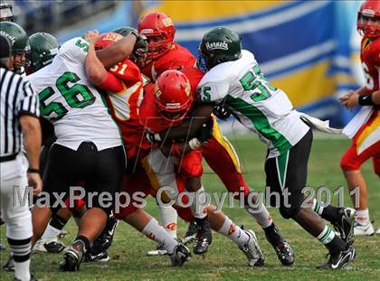 Thumbnail 3 in Cathedral Catholic vs Lincoln (CIF SDS D3 Final) photogallery.