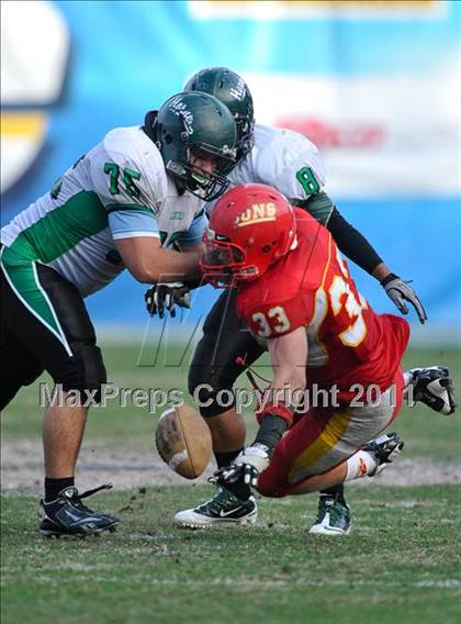 Thumbnail 3 in Cathedral Catholic vs Lincoln (CIF SDS D3 Final) photogallery.