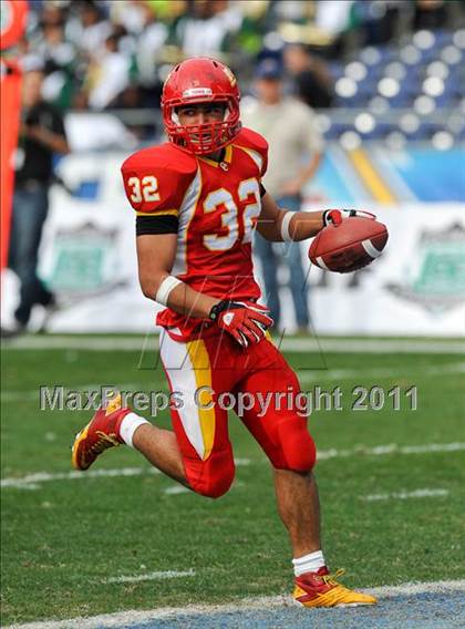 Thumbnail 2 in Cathedral Catholic vs Lincoln (CIF SDS D3 Final) photogallery.