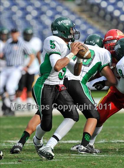 Thumbnail 1 in Cathedral Catholic vs Lincoln (CIF SDS D3 Final) photogallery.