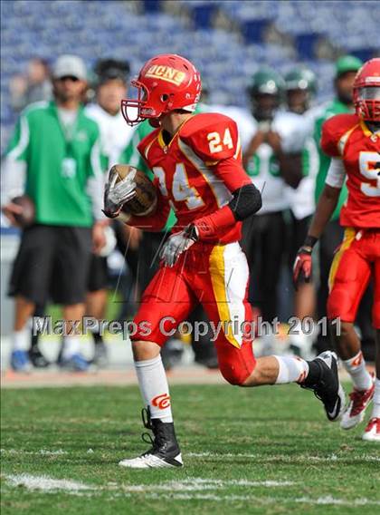 Thumbnail 3 in Cathedral Catholic vs Lincoln (CIF SDS D3 Final) photogallery.