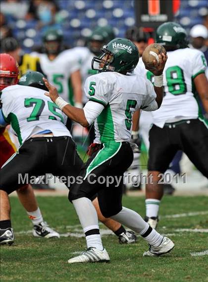 Thumbnail 3 in Cathedral Catholic vs Lincoln (CIF SDS D3 Final) photogallery.