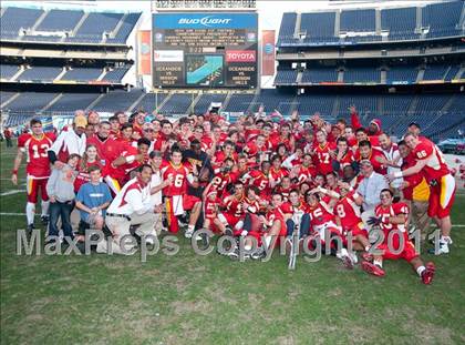 Thumbnail 1 in Cathedral Catholic vs Lincoln (CIF SDS D3 Final) photogallery.
