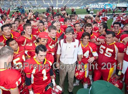 Thumbnail 2 in Cathedral Catholic vs Lincoln (CIF SDS D3 Final) photogallery.