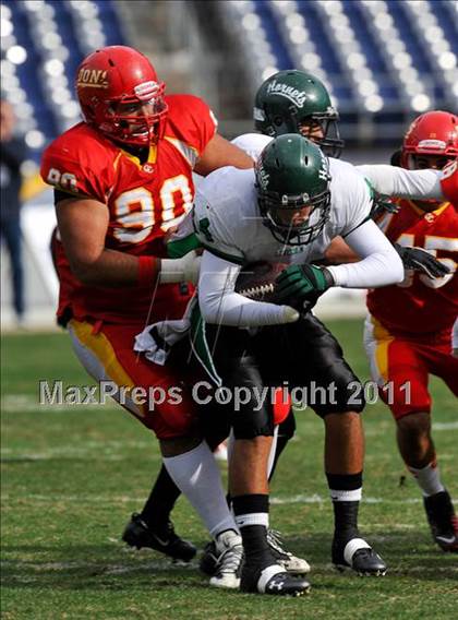 Thumbnail 2 in Cathedral Catholic vs Lincoln (CIF SDS D3 Final) photogallery.