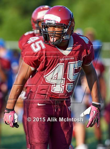 Thumbnail 3 in Granville Central vs. Cedar Ridge Scrimmage (Tar River Rumble) photogallery.