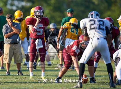 Thumbnail 3 in Granville Central vs. Cedar Ridge Scrimmage (Tar River Rumble) photogallery.