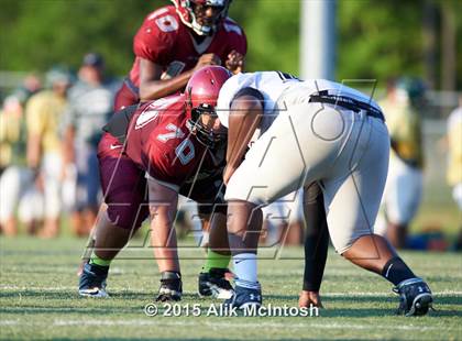 Thumbnail 2 in Granville Central vs. Cedar Ridge Scrimmage (Tar River Rumble) photogallery.