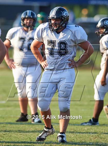 Thumbnail 3 in Granville Central vs. Cedar Ridge Scrimmage (Tar River Rumble) photogallery.