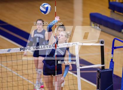 Thumbnail 1 in Pope vs. Jackson County (GHSA 6A 2nd Round) photogallery.