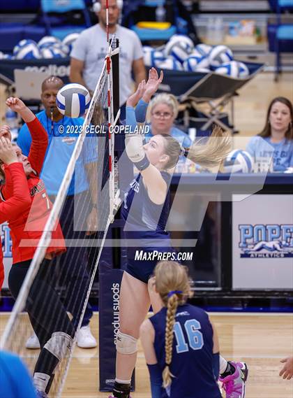 Thumbnail 2 in Pope vs. Jackson County (GHSA 6A 2nd Round) photogallery.