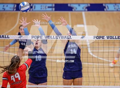 Thumbnail 2 in Pope vs. Jackson County (GHSA 6A 2nd Round) photogallery.