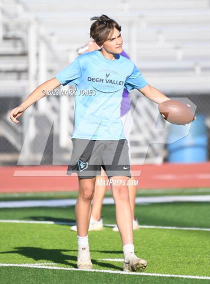 Thumbnail 2 in Northwest Christian vs. Deer Valley (Goldwater 7v7) photogallery.