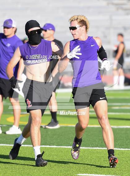 Thumbnail 3 in Northwest Christian vs. Deer Valley (Goldwater 7v7) photogallery.