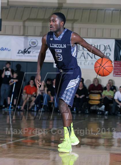 Thumbnail 1 in Lincoln vs. Montverde Academy (City of Palms Classic) photogallery.