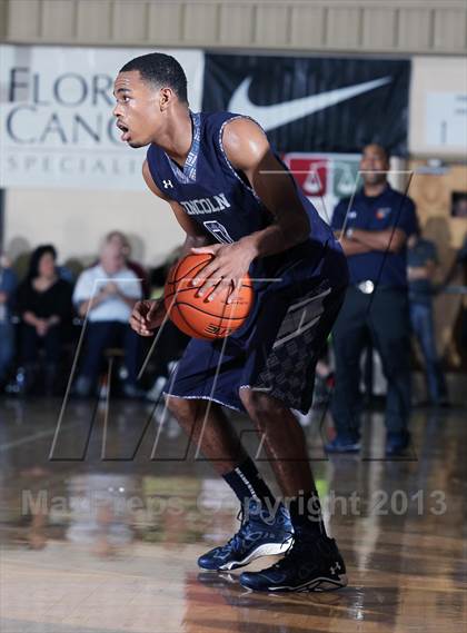 Thumbnail 1 in Lincoln vs. Montverde Academy (City of Palms Classic) photogallery.