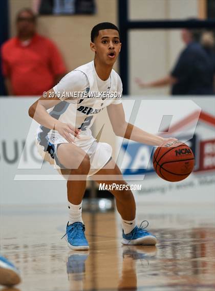 Thumbnail 1 in Huntington St. Joseph Prep vs. Berkeley Prep (ARS/Rescue Rooter National Hoopfest) photogallery.