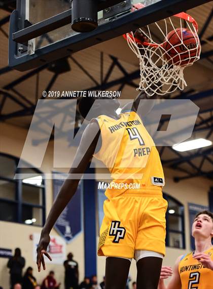 Thumbnail 1 in Huntington St. Joseph Prep vs. Berkeley Prep (ARS/Rescue Rooter National Hoopfest) photogallery.