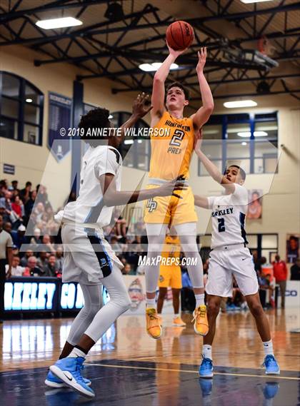 Thumbnail 2 in Huntington St. Joseph Prep vs. Berkeley Prep (ARS/Rescue Rooter National Hoopfest) photogallery.