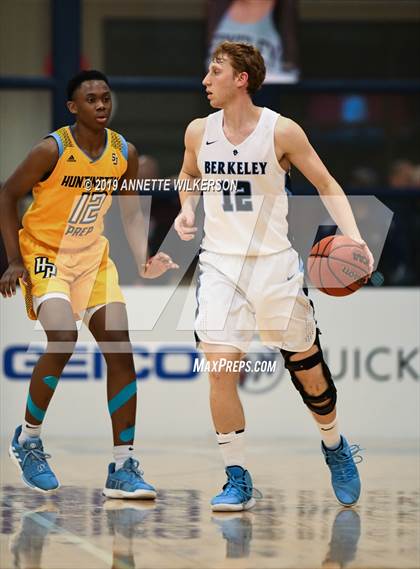 Thumbnail 2 in Huntington St. Joseph Prep vs. Berkeley Prep (ARS/Rescue Rooter National Hoopfest) photogallery.