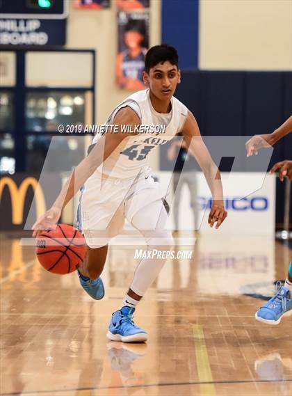 Thumbnail 3 in Huntington St. Joseph Prep vs. Berkeley Prep (ARS/Rescue Rooter National Hoopfest) photogallery.